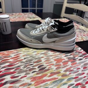 Nike Kids Black, Gray, and White Sneakers